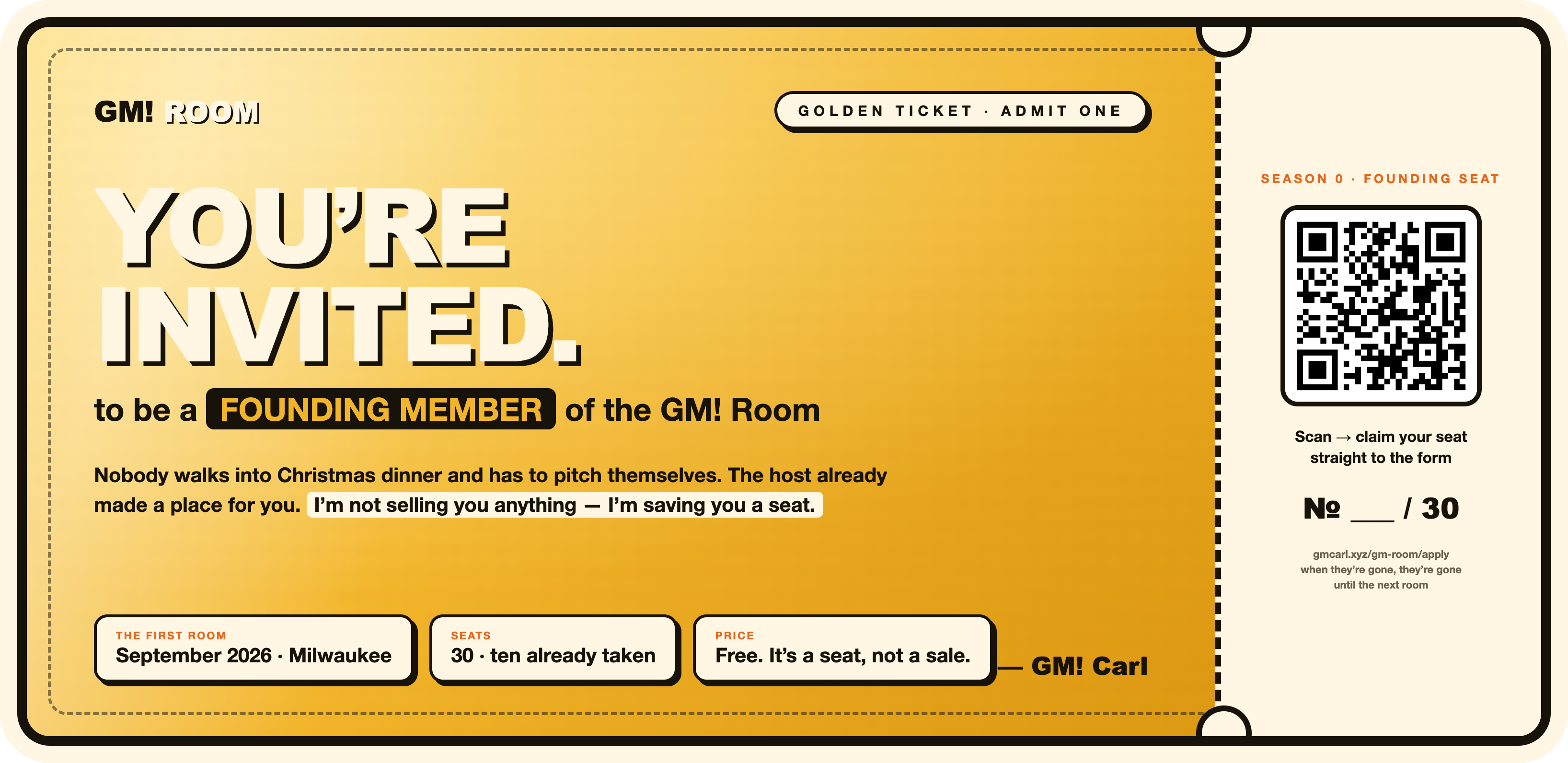 The Golden Ticket